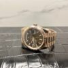 Rolex Day-Date 40 Rose Gold Chocolate Baguette Dial 2021