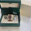 Rolex Day-Date 40 Rose Gold Chocolate Baguette Dial 2021