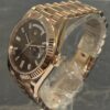 Rolex Day-Date 40 Rose Gold Chocolate Baguette Dial 2021