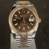 IMG_8191 Rolex Datejust 41 Steel & Rose Gold Chocolate Dial- 2021
