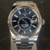 Rolex Sky Dweller Steel Blue Dial 2021 Full Stickers Unworn