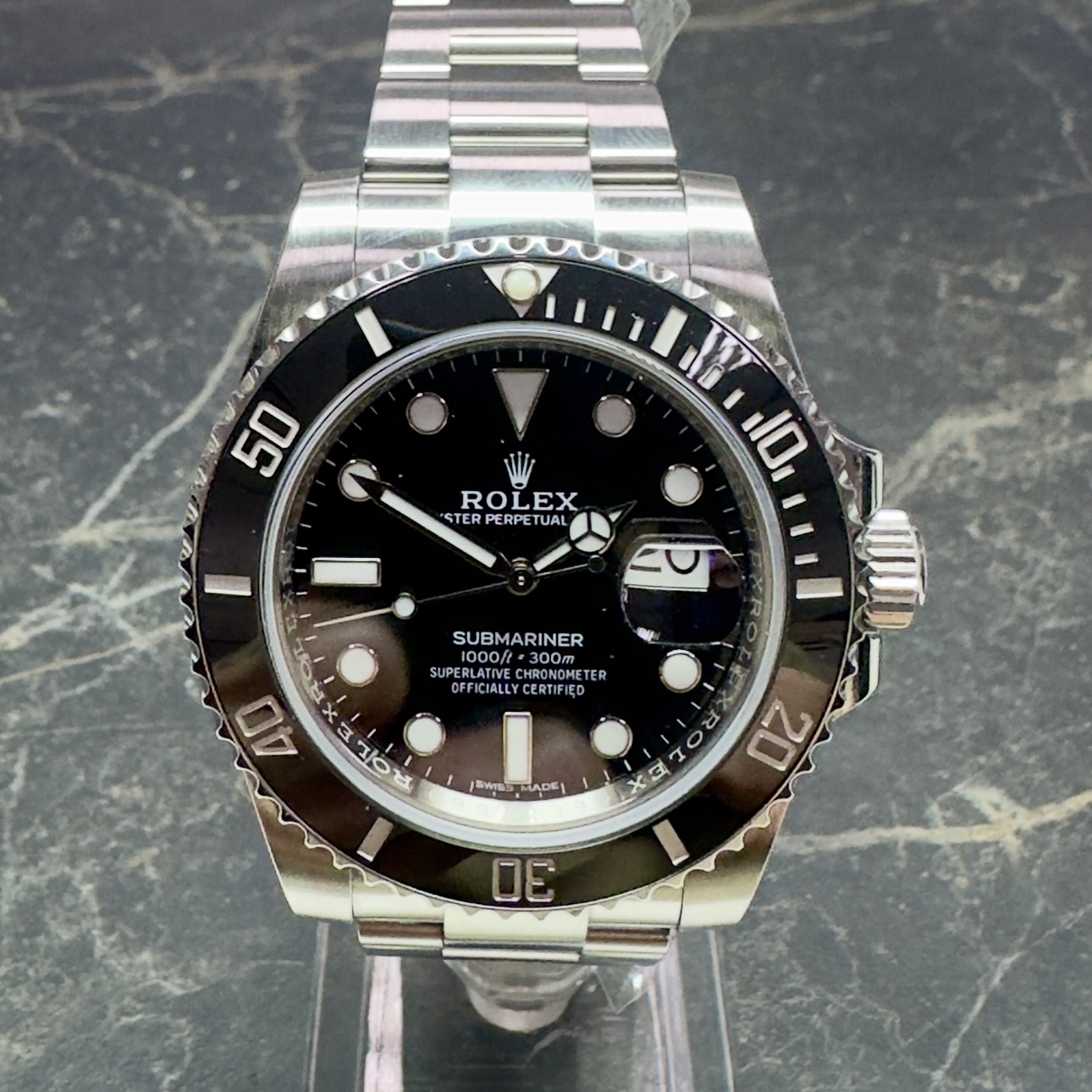 Screenshot Rolex Submariner Date 116610LN 2018