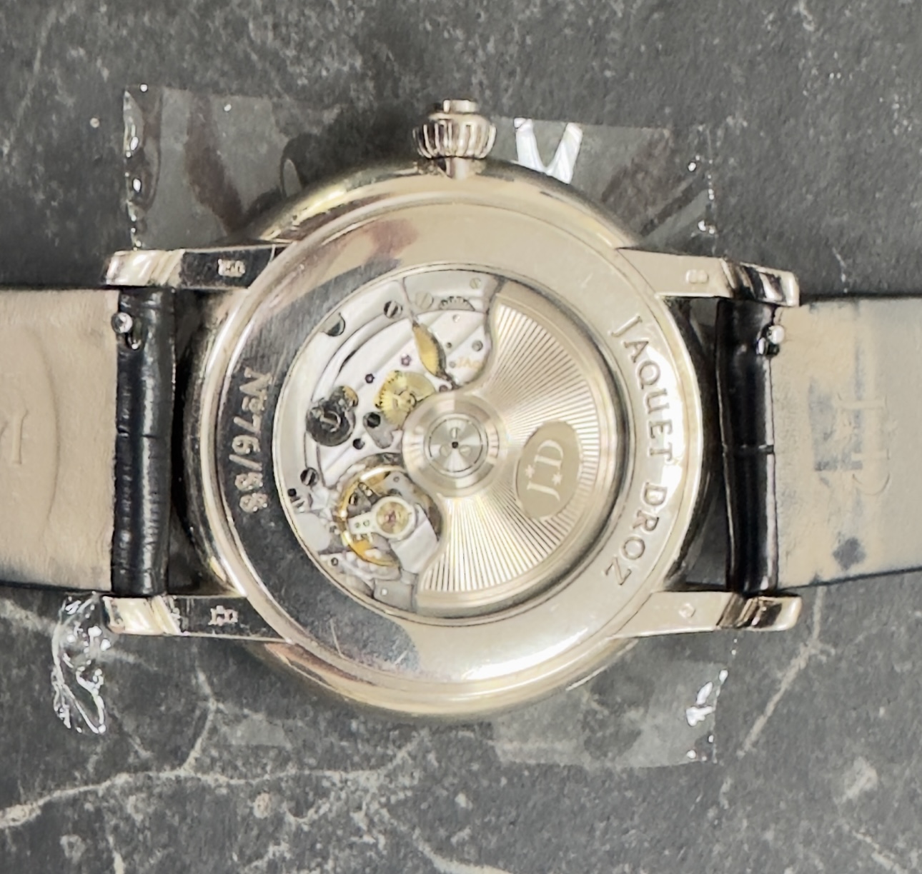 Jaquet Droz Petit Heure Minute 18k White Gold Limited Edition