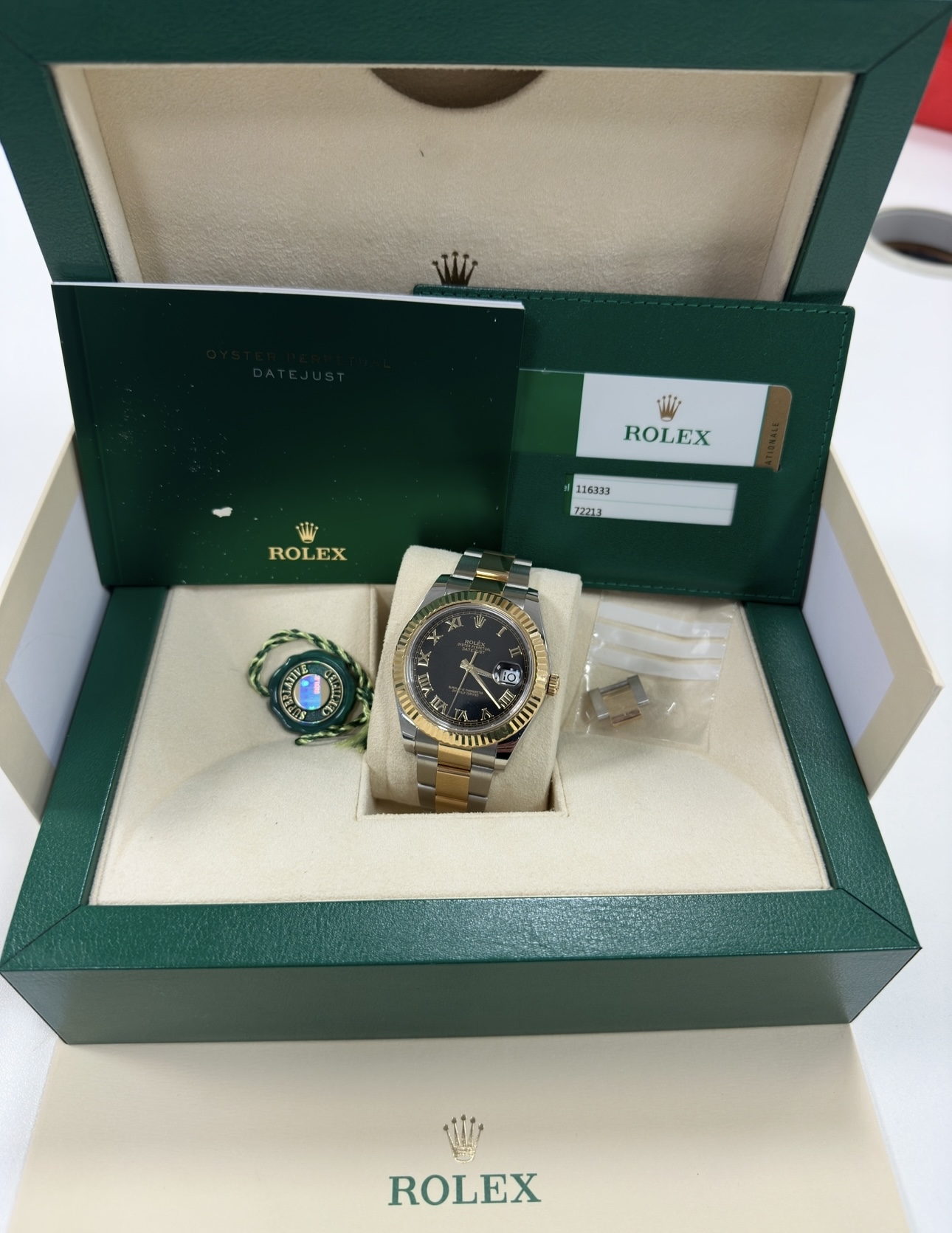 Rolex Datejust II 41mm Steel & Gold 116333 2015