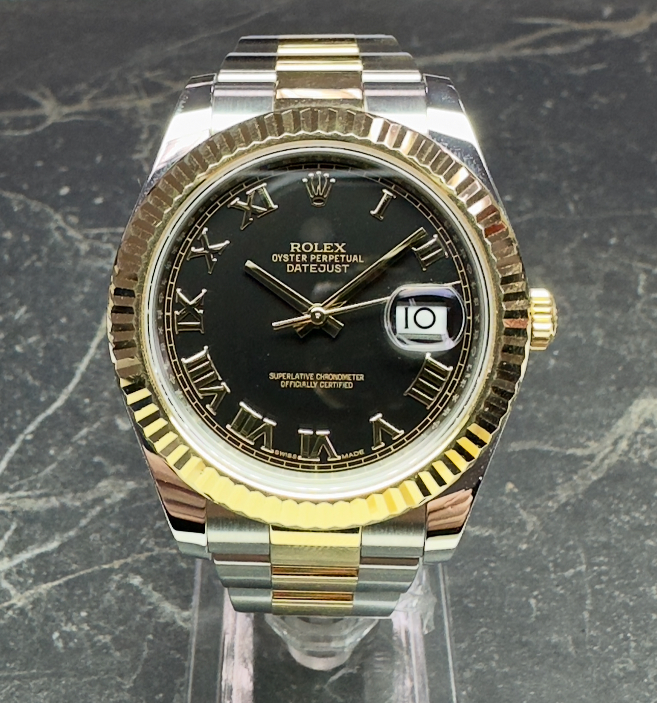 Rolex Datejust II 41mm Steel & Gold 116333 2015