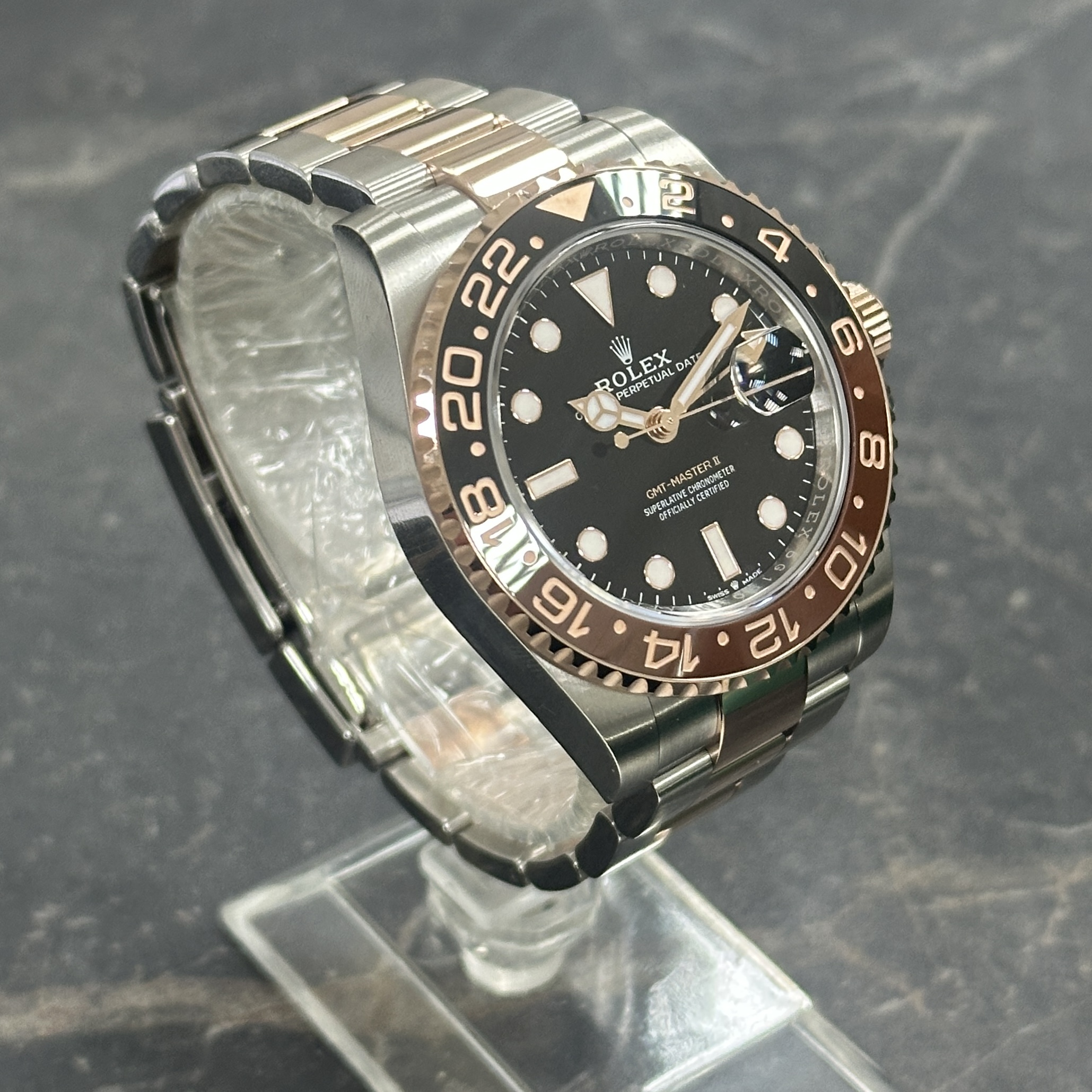 Rolex GMT Master 2 "Rootbeer" Steel & Rose 2025