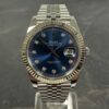 Rolex Datejust 41 Steel & White Gold Blue Diamond Dial - 126334 - 2022