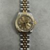 Rolex Datejust 26mm Steel & Gold Champagne Diamond Dial 179173