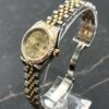 Rolex Datejust 26mm Steel & Gold Champagne Diamond Dial 179173