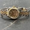 Rolex Datejust 26mm Steel & Gold Champagne Diamond Dial 179173