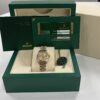 Rolex Datejust 26mm Steel & Gold Champagne Diamond Dial 179173