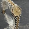 IMG_1046 Rolex Datejust 26mm Steel & Gold Champagne Diamond Dial 179173
