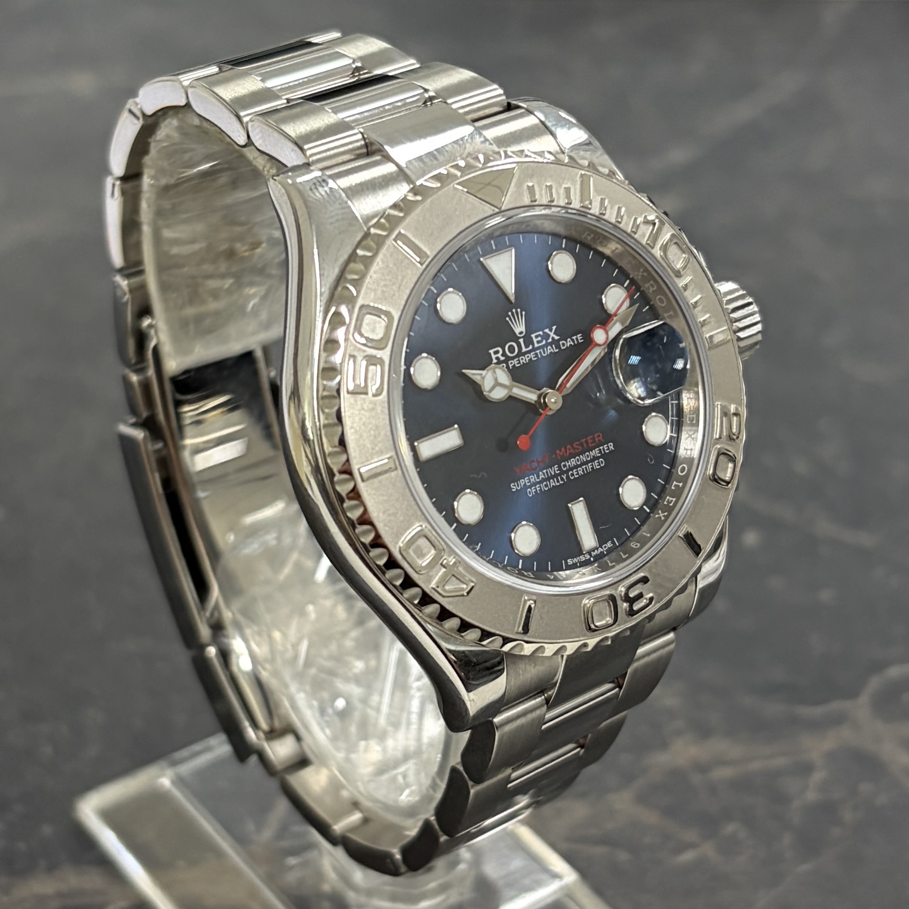 IMG_1064 Rolex Yacht-Master 40 116622 Blue Dial 2018