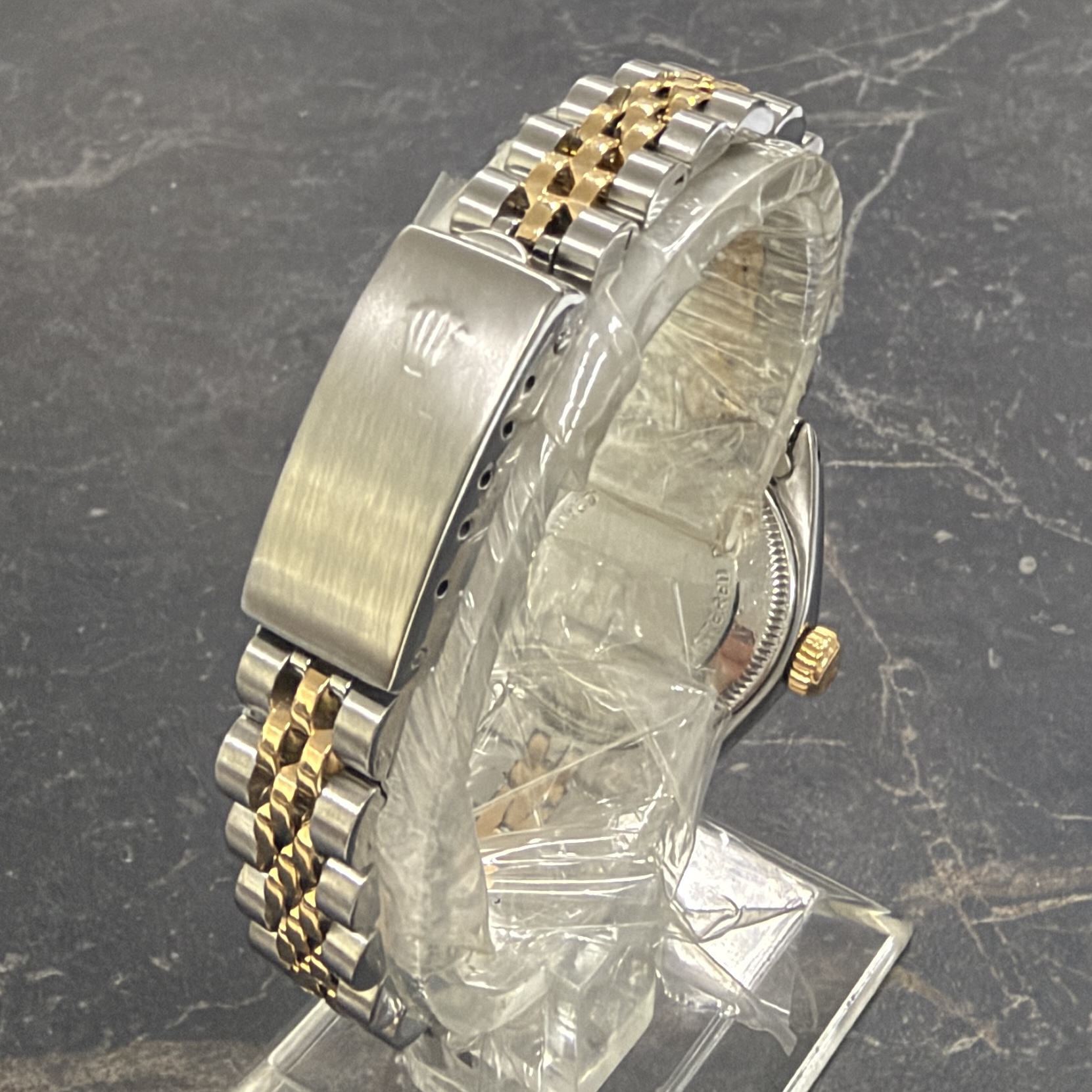 Rolex Datejust 26 Steel & Yellow Gold Tapestry Dial 6917