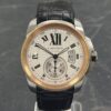 Cartier Calibre De Cartier - 42mm Stainless Steel 18ct Rose Gold - W7100039